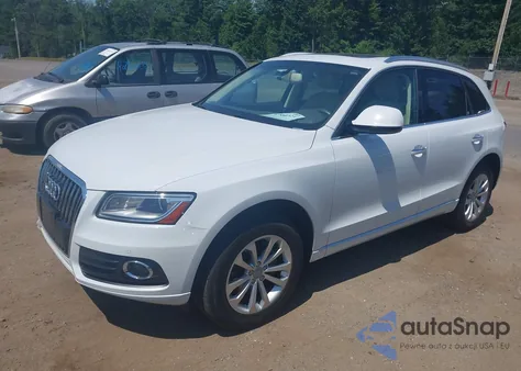 2016 Audi Q5 2.0T Premium from USA, damaged, VIN WA1L2AFP1GA040975
